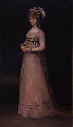 Francisco de Goya Ritratto della contessa di Chincon oil painting artist